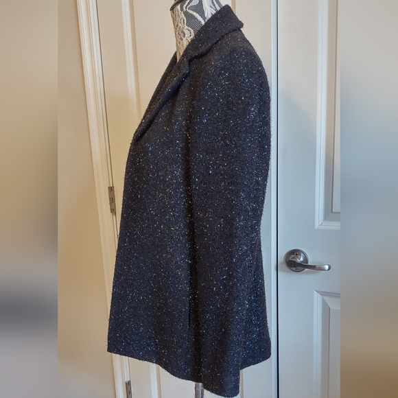Gorgeous Kasper and Co. Sparkly Holiday Jacket  EUC! - Picture 3 of 8
